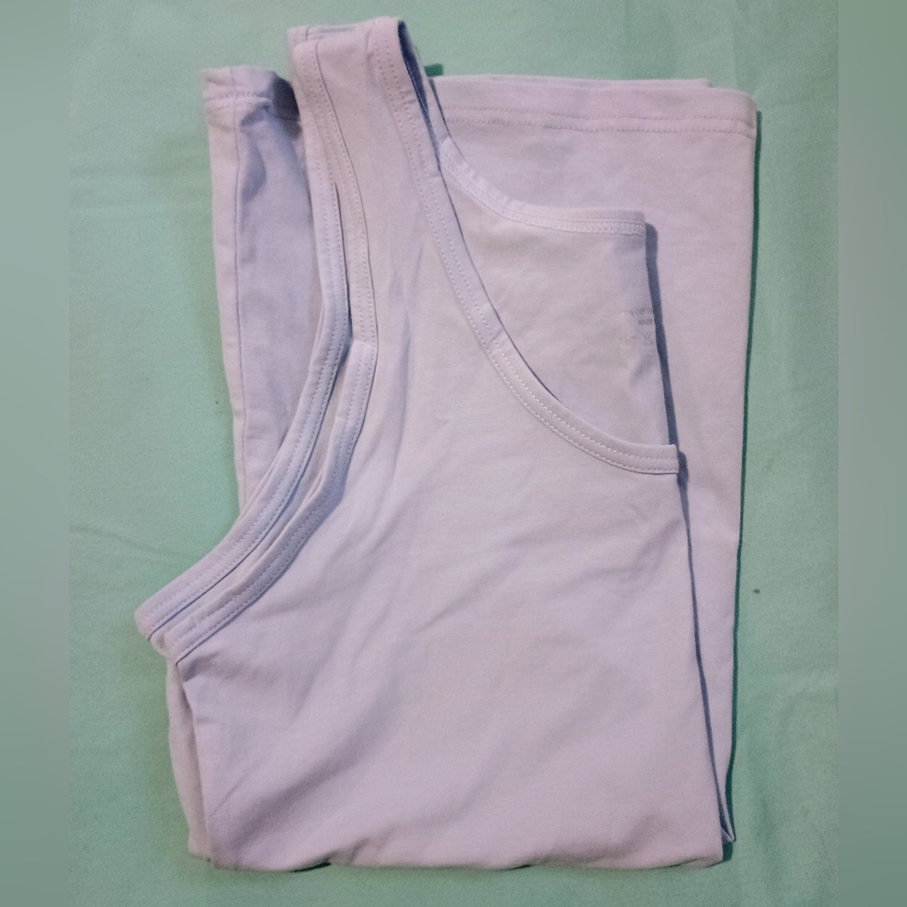 💰 NWOT Womens Tank Top 3 Trio XS Gray Baby Blue Teal Snug True To Size Casual - Picture 3 of 4